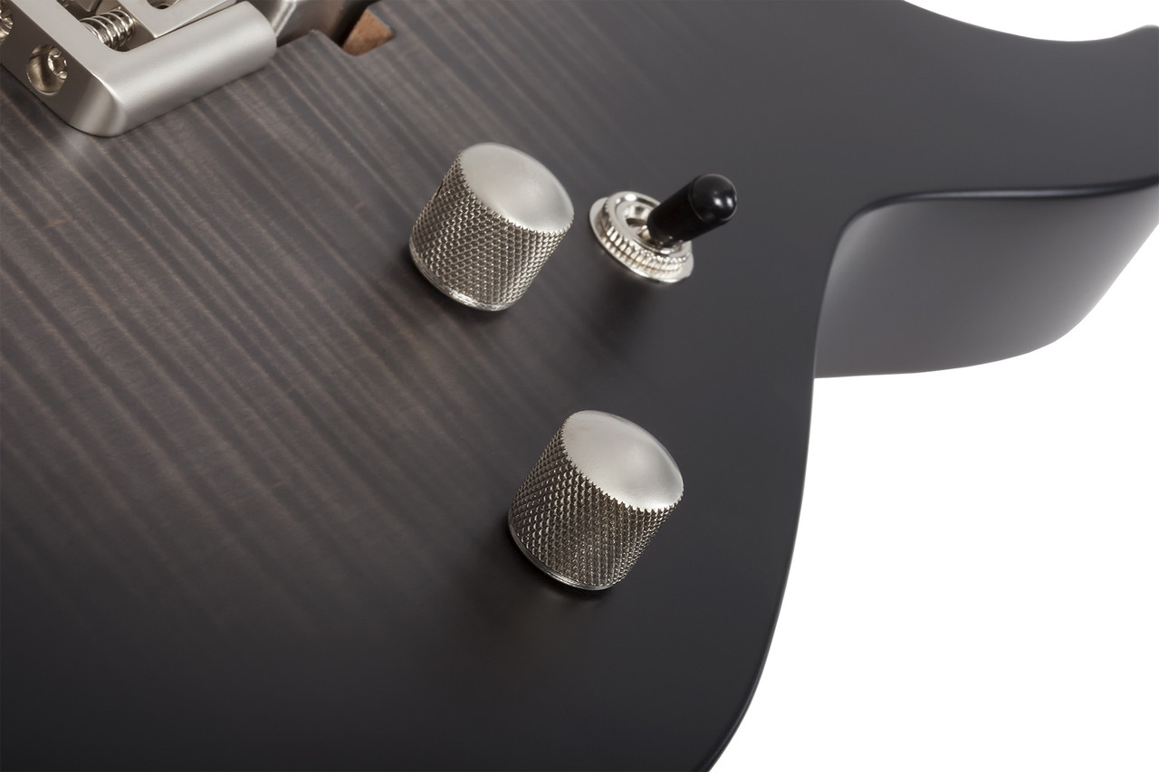Schecter C-1 Standard Plus Electric Guitar - Transparent Black Burst (3936) | Musician Madness