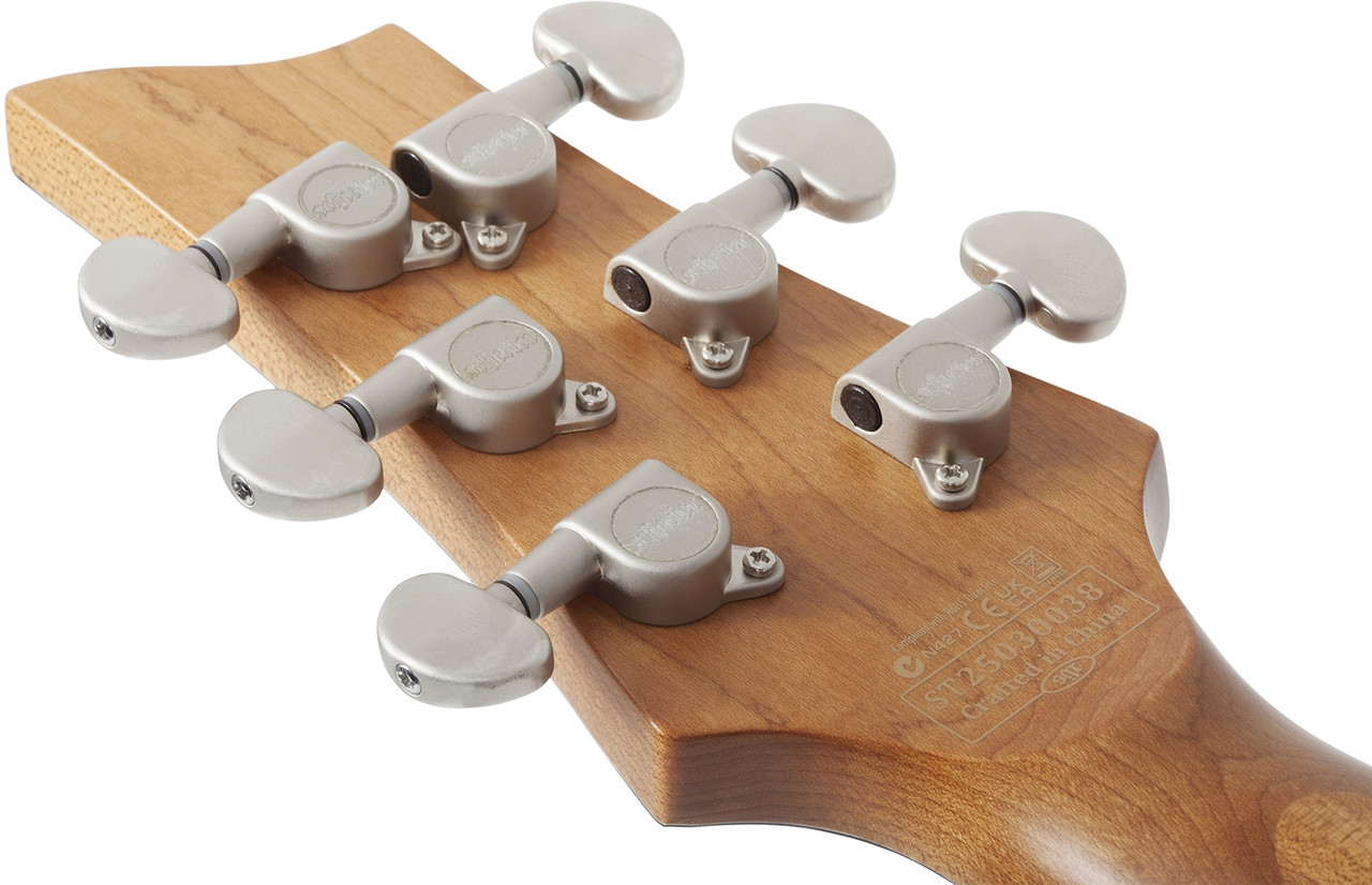 Shop the Schecter C-1 Standard Plus Electric Guitar in Transparent Black Burst (3936) at Musician Madness. Sleek looks, smooth playability, fast shipping.