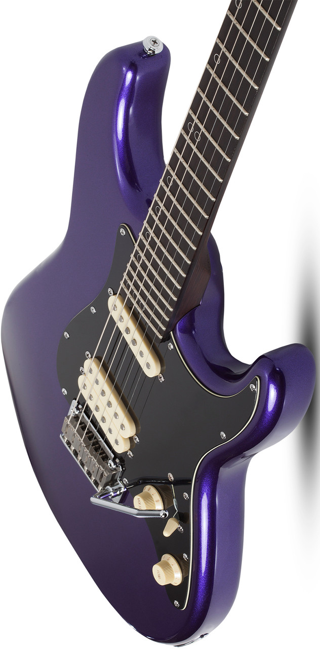 Schecter MV-6 Electric Guitar - Metallic Purple (4200) | Musician Madness