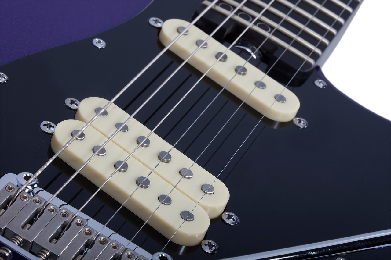 Schecter MV-6 Electric Guitar - Metallic Purple (4200) | Musician