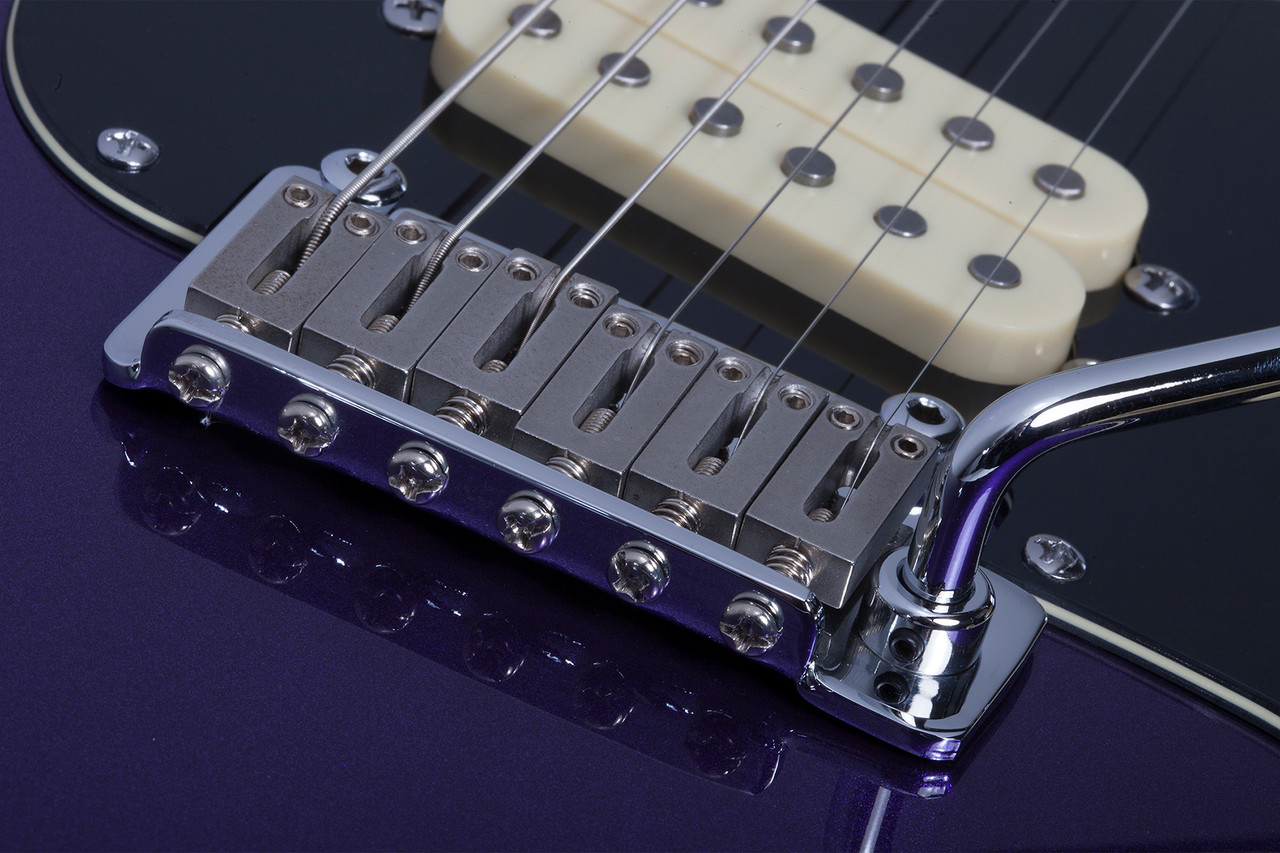 Schecter MV-6 Electric Guitar - Metallic Purple (4200) | Musician Madness