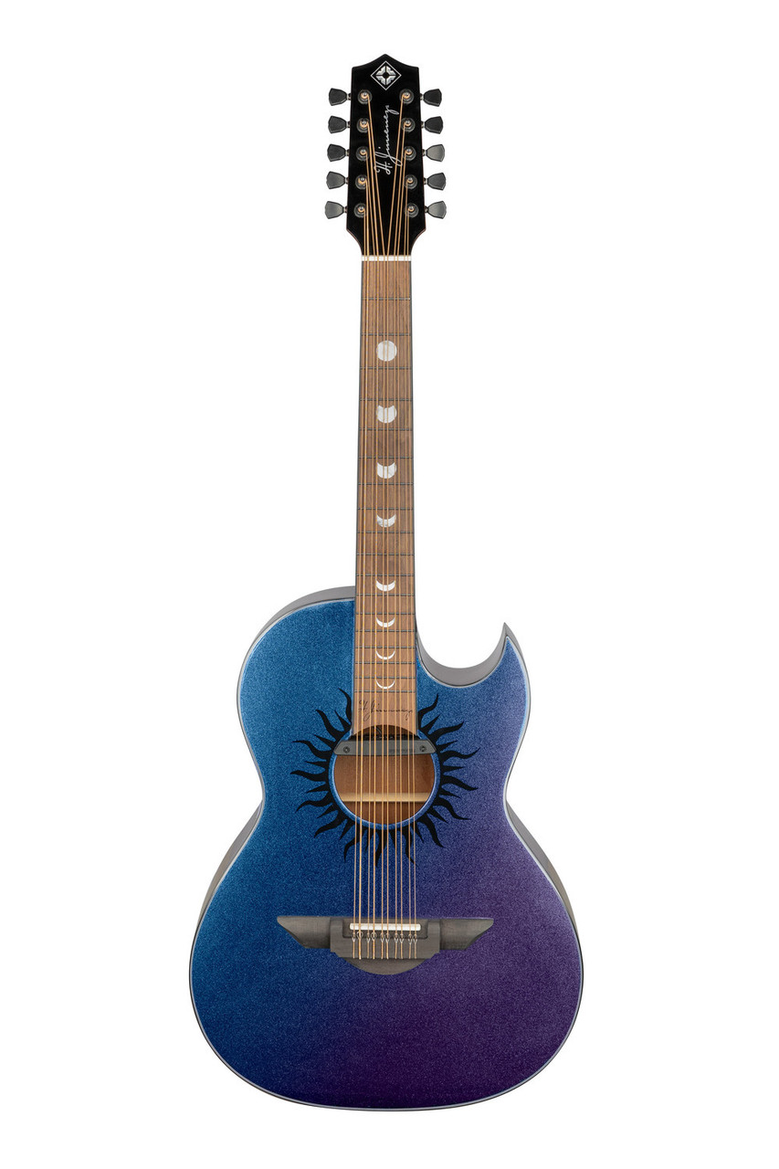 Shop the H. Jimenez Glossy Color-Changing Sparkle Bajo Quinto Cutaway Electric w/ Hardwood Case B-Stock (LBQ1GXE-AB) at Musician Madness. Stage-ready tone and standout finish.