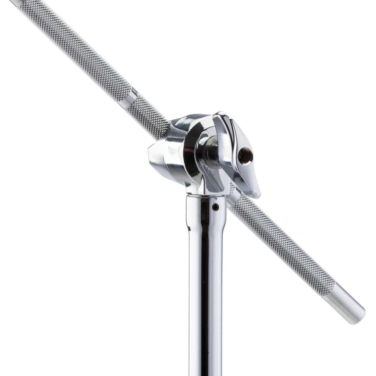 Mapex 400 Series Boom Cymbal Stand Chrome (B400) - lightweight adjustable boom stand with double-braced legs, locking tilter, and durable chrome finish