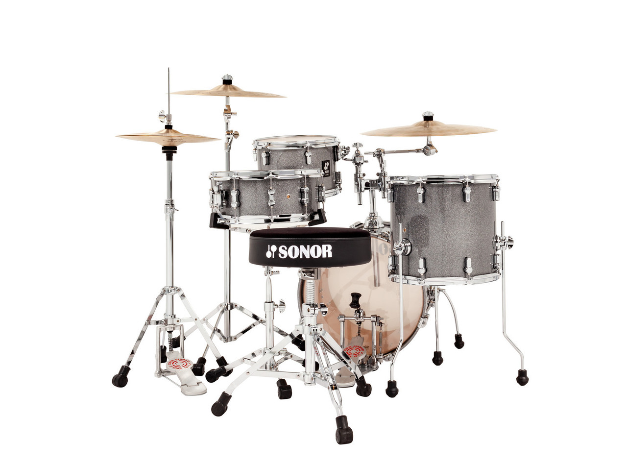 Sonor AQ2 Maple Bop Drum Set - Titanium Quartz (AQ2-BOPWMCTQZ) available at Musician Madness.
