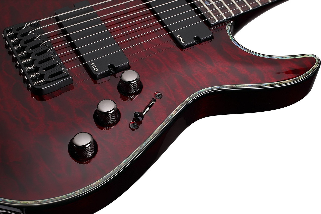 Schecter Hellraiser C-8 Electric Guitar - Black Cherry (103