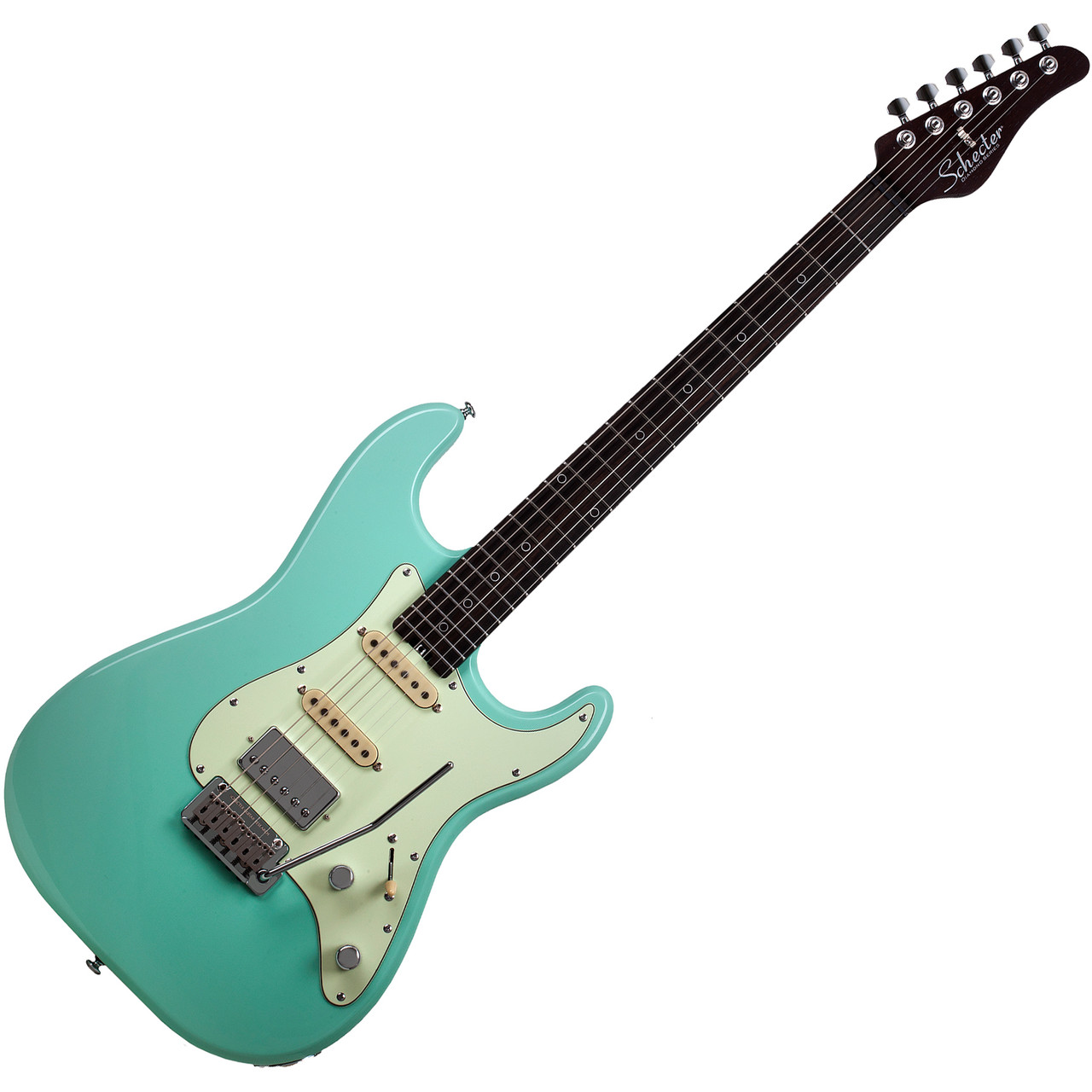 Schecter Nick Johnston Traditional HSS 10th Anniversary Electric Guitar - Atomic Green (1154) | Musician Madness