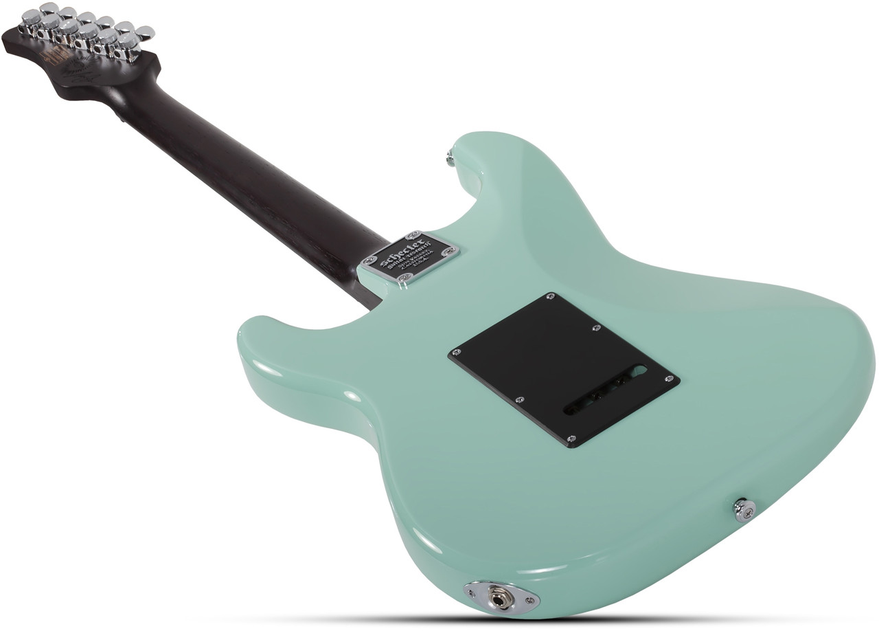 Schecter Nick Johnston Traditional HSS 10th Anniversary Electric Guitar - Atomic Green (1154) | Musician Madness