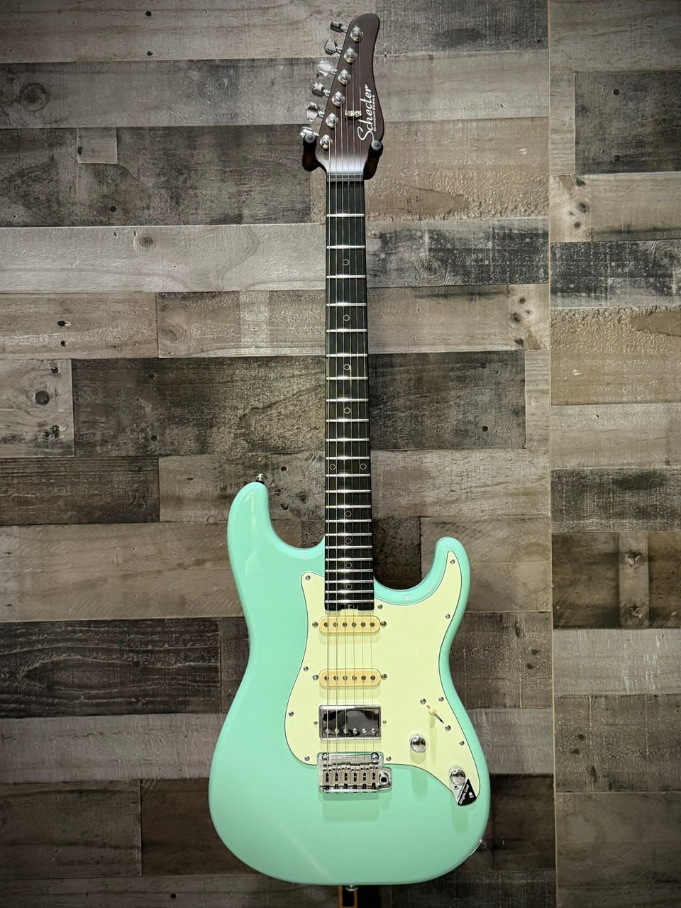 Schecter Nick Johnston Traditional HSS 10th Anniversary Electric Guitar - Atomic Green (1154) | Musician Madness