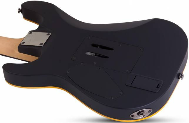 Schecter Demon-6 FR Electric Guitar - Aged Black Satin (3661