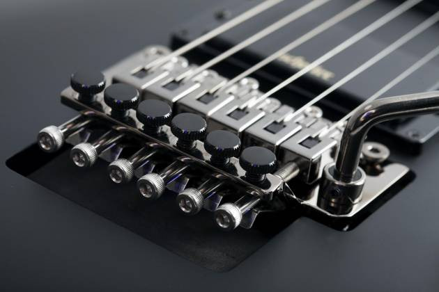 Schecter Demon-6 FR Electric Guitar - Aged Black Satin (3661) | Musician Madness