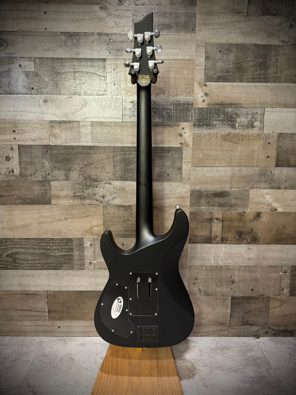 Schecter Damien Platinum-6 FR S Electric Guitar - Satin Black (1189) | Musician Madness