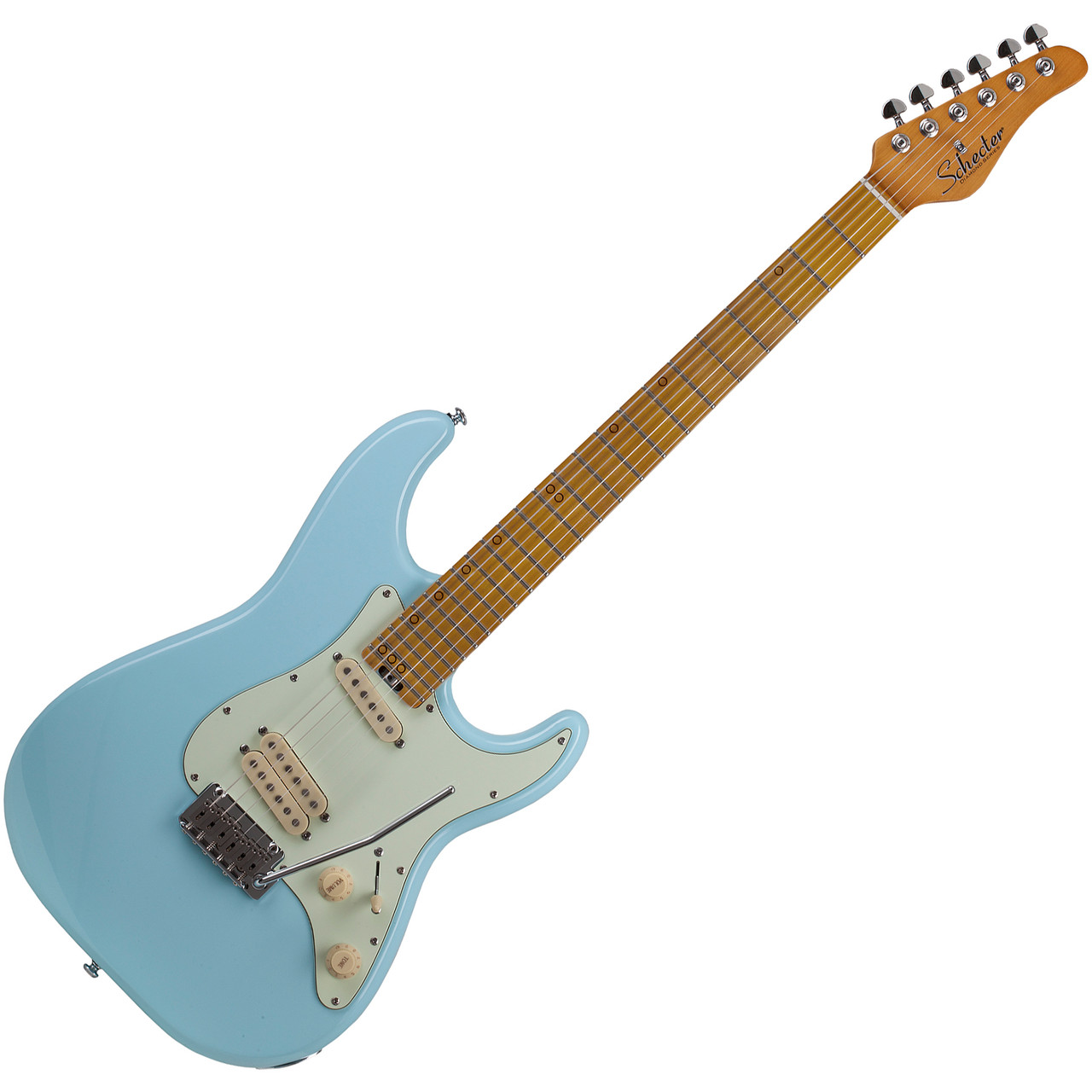 Schecter MV-6 Electric Guitar - Super Sonic Blue (4203) | Musician Madness