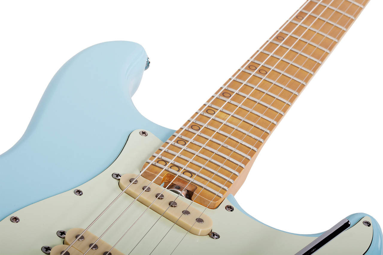 Schecter MV-6 Electric Guitar - Super Sonic Blue (4203) | Musician Madness