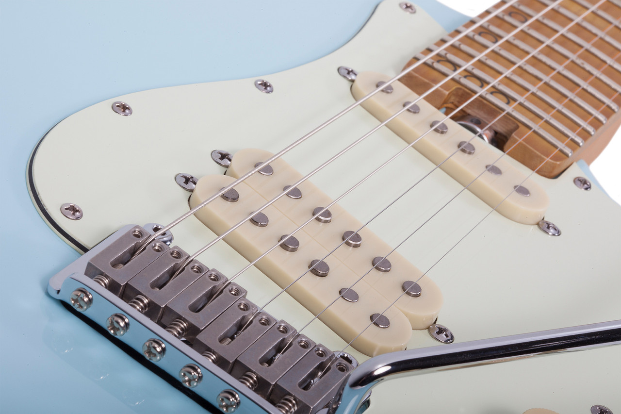 Schecter MV-6 Electric Guitar - Super Sonic Blue (4203) | Musician Madness