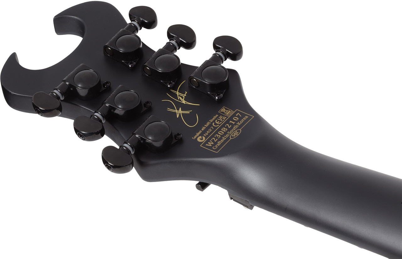 Schecter Synyster Custom-S Distressed Electric Guitar - Distressed