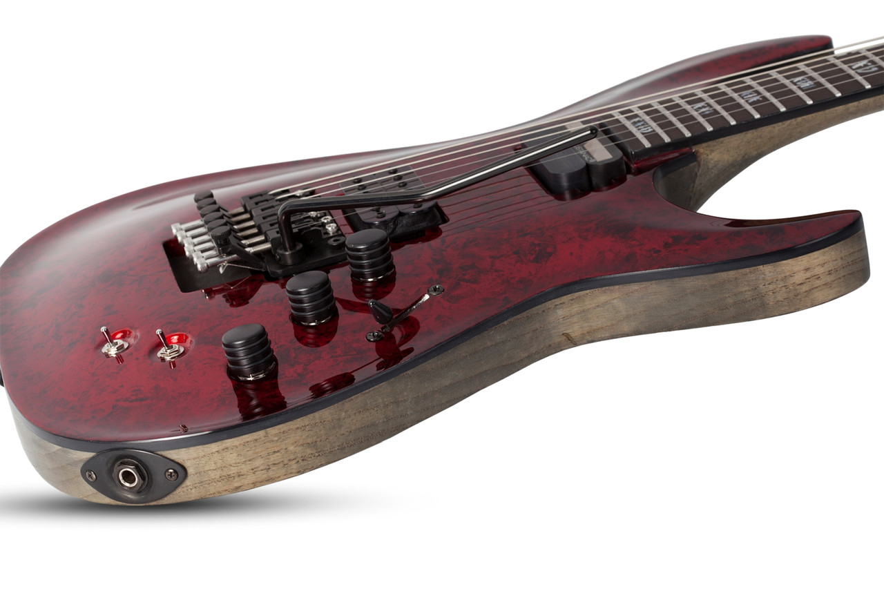 Schecter C-1 FR S Apocalypse Electric Guitar - Red Reign (3057) | Musician Madness