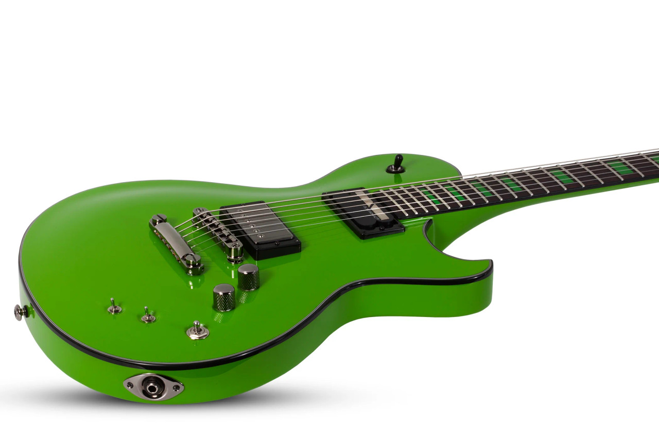 Schecter Kenny Hickey Solo-6 EX S Electric Guitar - Steele Green