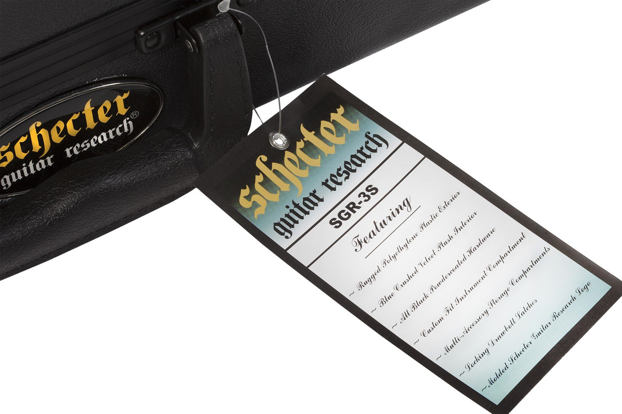 Schecter SGR-3S S-Shape Guitar Hard Case (1640) | Musician Madness