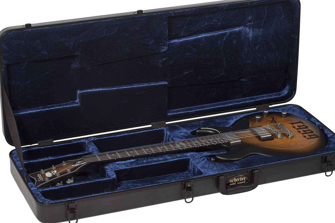Shop the Schecter SGR-3S S-Shape Guitar Hard Case (1640) at Musician Madness. Durable molded protection designed for S-style electric guitars.