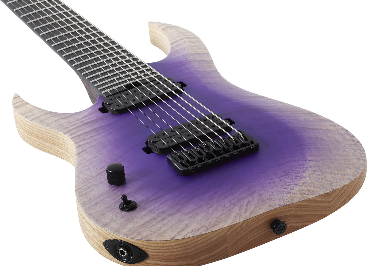 Schecter John Browne Tao-8 Left-Handed Electric Guitar - Ozone Burst (637) | Musician Madness