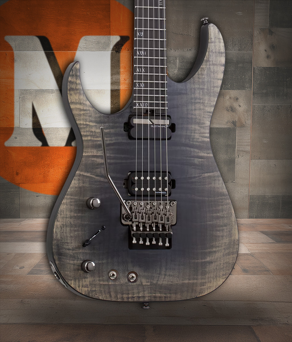 Schecter Banshee Mach-6 FR S Left-Handed Electric Guitar - Fallout Burst (1417) | Musician Madness