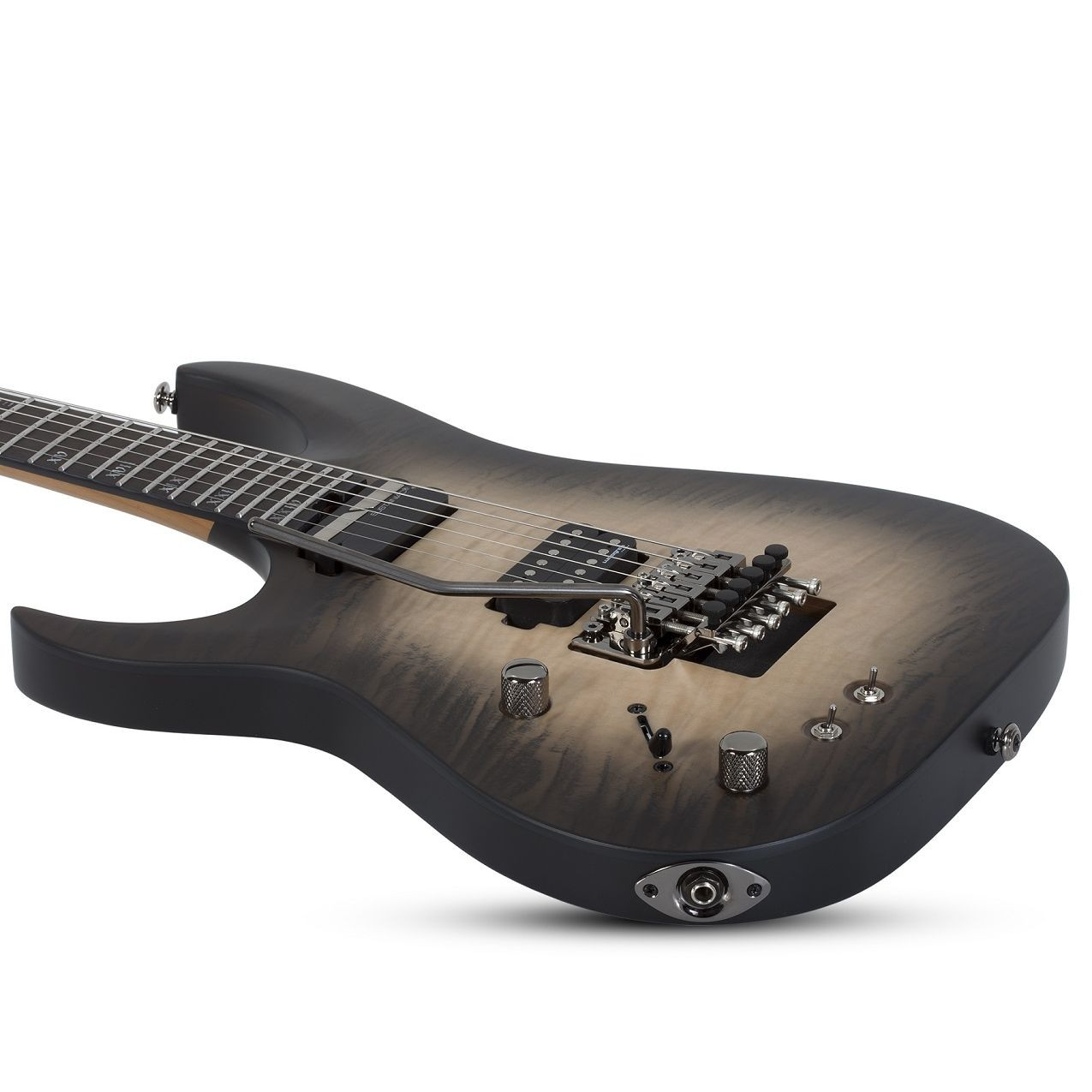 Shop the Schecter Banshee Mach-6 FR S Left-Handed Electric Guitar in Fallout Burst (1417) at Musician Madness. Sustainiac power, Floyd Rose precision, and modern shred tone.