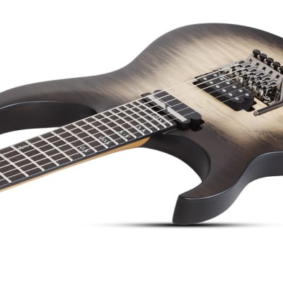Shop the Schecter Banshee Mach-6 FR S Left-Handed Electric Guitar in Fallout Burst (1417) at Musician Madness. Sustainiac power, Floyd Rose precision, and modern shred tone.