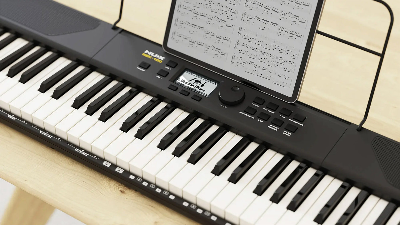 NUX NEK-100 61-Key Digital Piano w/ Bluetooth Audio & MIDI (NUX NEK100) | Musician Madness