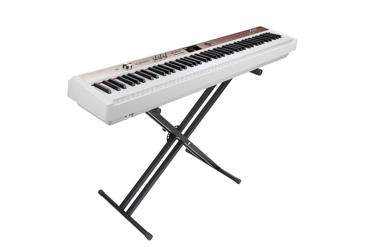 Shop the NUX NPK-20 Digital Piano in White (NPK20WH) at Musician Madness. Realistic key feel, expressive sound, and a clean modern design.