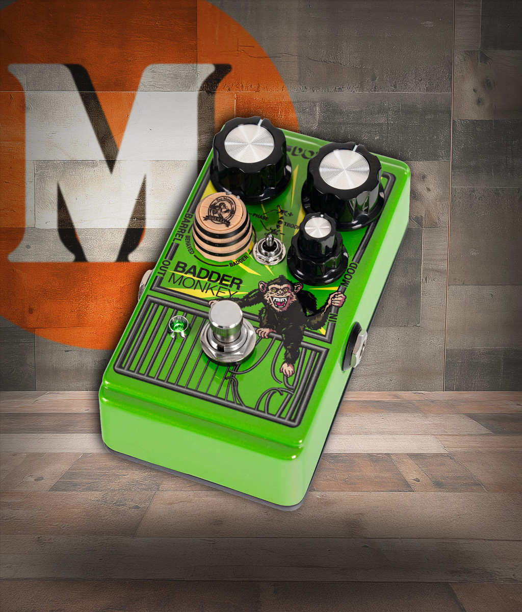 Shop the Digitech DOD Badder Monkey Multi Circuit Overdrive with StagePlate (DOD-BADDERMONKEY-U) at Musician Madness. Classic overdrive tones with modern versatility.