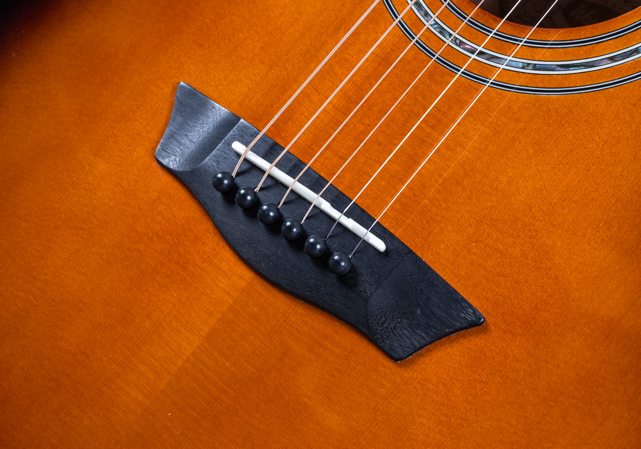 Washburn WCG10CE Comfort Series Grand Auditorium Cutaway Acoustic Electric Guitar - Desert Sunset (WCG10CE-U) | Musician Madness