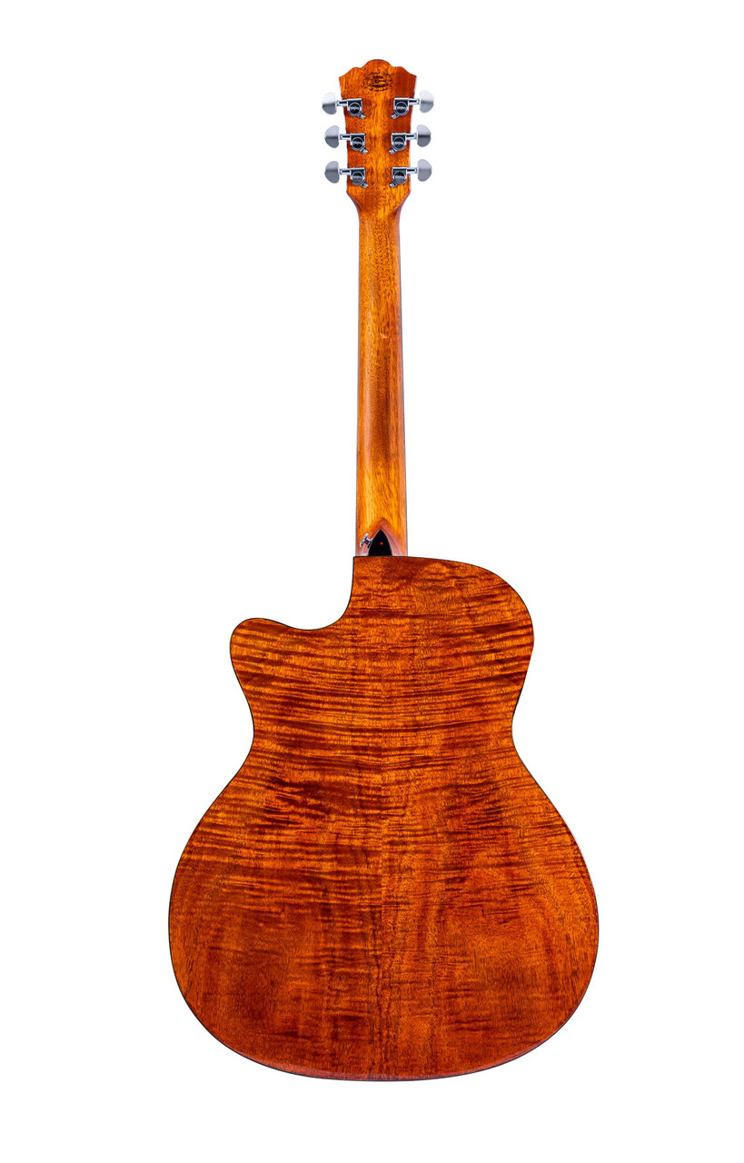 Washburn WCG12FCE Comfort Series Grand Auditorium Cutaway Acoustic Electric Guitar - Cognac Sunburst (WCG12FCE-U) | Musician Madness