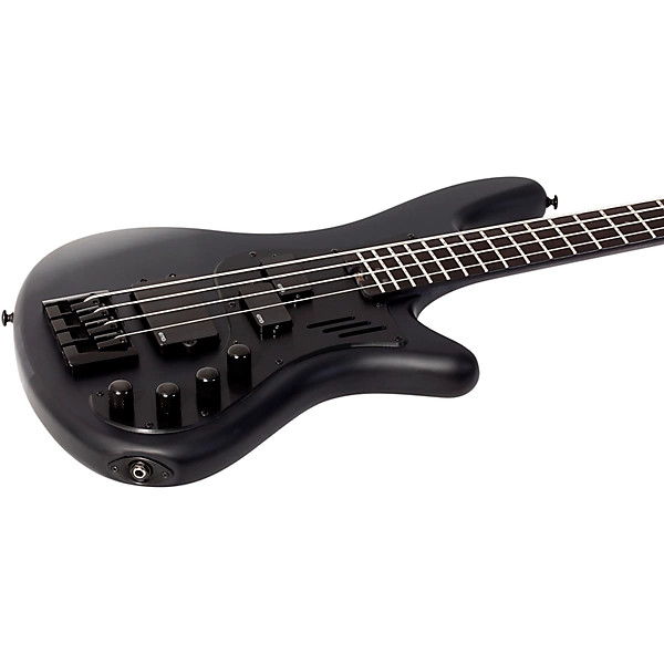 Schecter Stiletto Stealth-4 Bass Guitar - Satin Black (2522