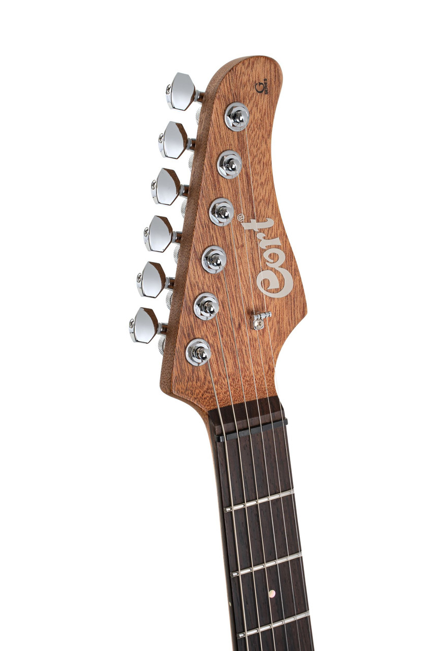 Shop the Cort G300RAW G Series Double Cutaway Electric Guitar in Natural Satin (G300RAWNS-U) at Musician Madness. Raw feel, modern tone, and premium playability.
