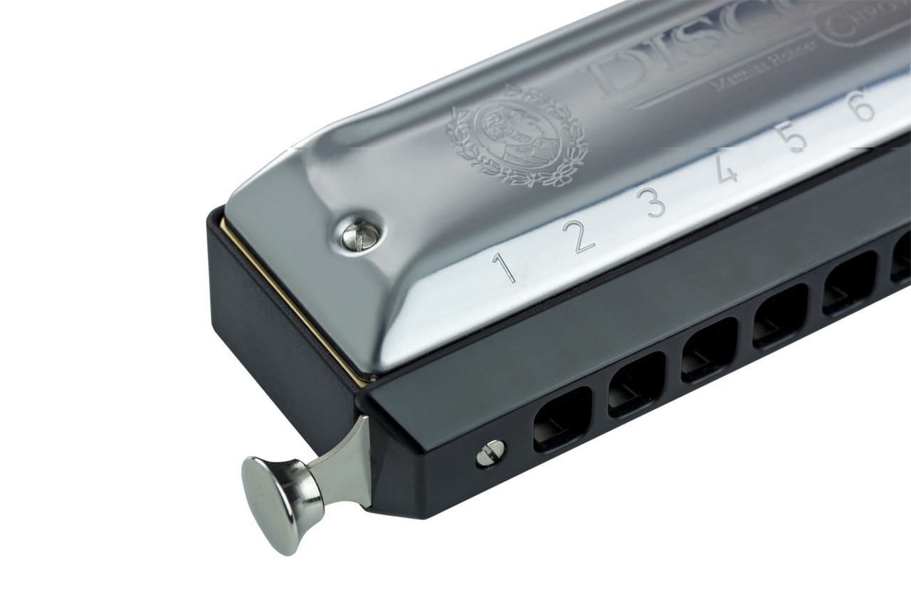 Hohner Discovery 48 Chromatic Harmonica - Key of C, Boxed (7542BX-C)