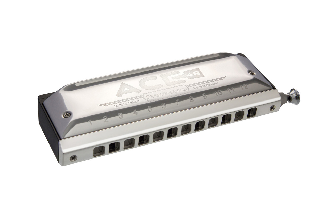 Hohner ACE 48 Chromatic Harmonica - 12-Hole, Key of C (M754801)