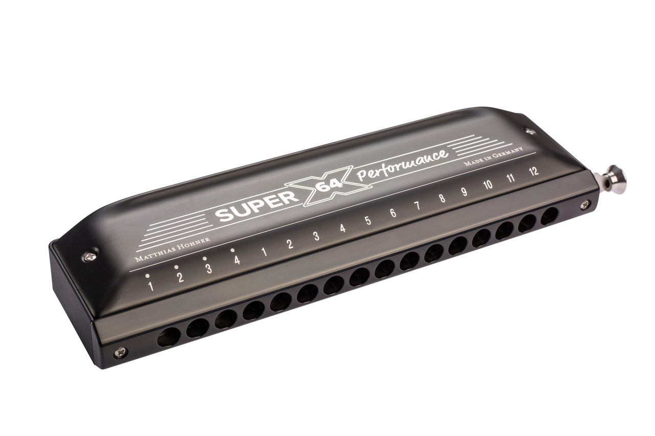 Hohner Super 64 Performance Chromatic Harmonica (M758601) | Musician Madness