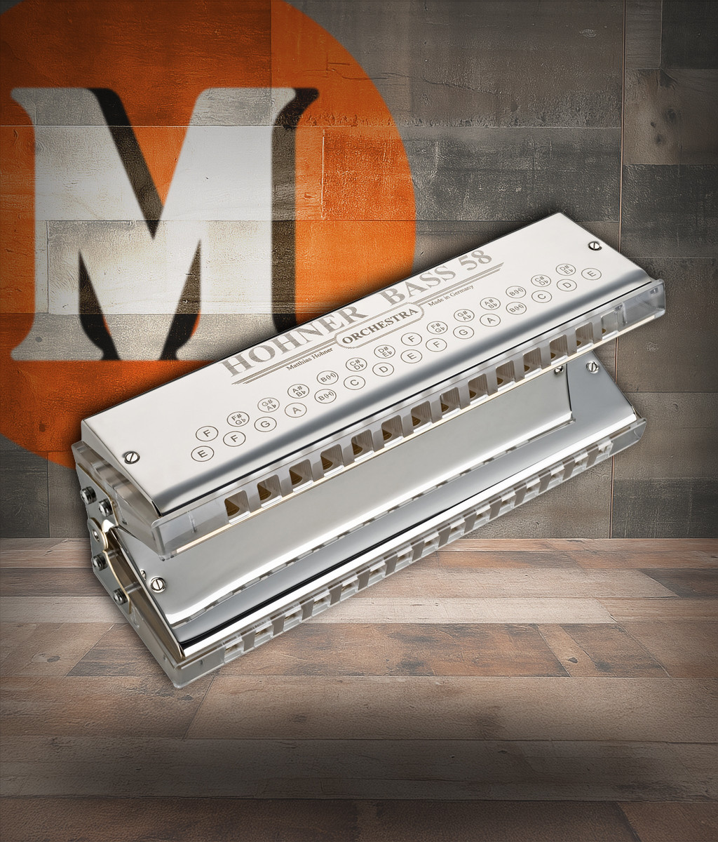 Hohner Bass 58 Harmonica (BASS58) | Musician Madness