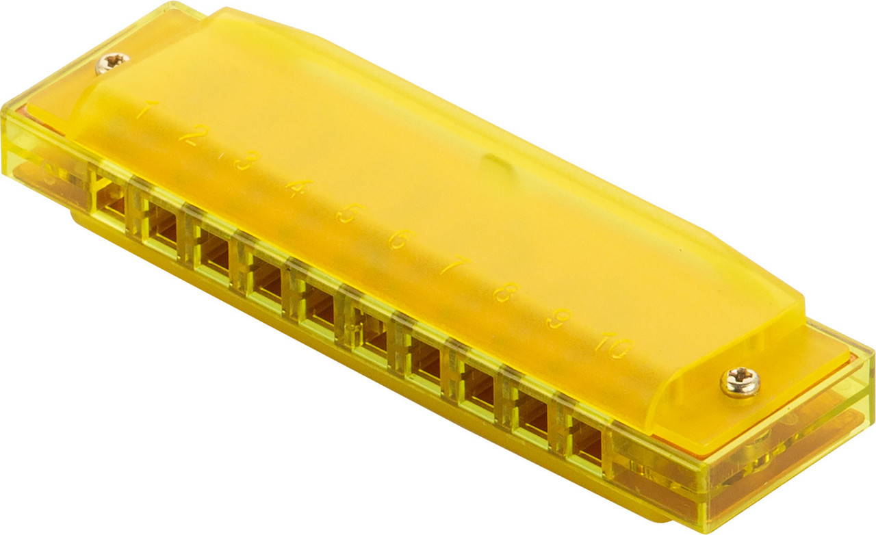 Hohner CCH48 Canister Display w/ 48 Translucent Harmonicas (CCH48) | Musician Madness