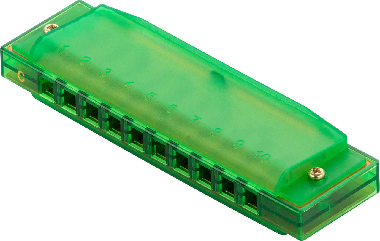 Hohner CCH48 Canister Display w/ 48 Translucent Harmonicas (CCH48) | Musician Madness