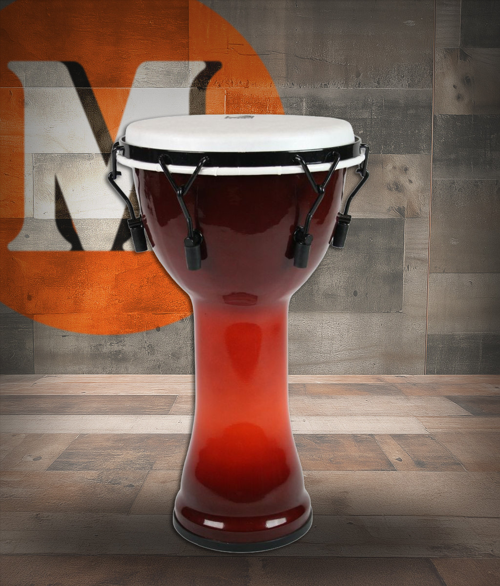 Toca Freestyle II Mechanically Tuned Djembe, 14" - African Sunset (TF2DM-14AFSB)