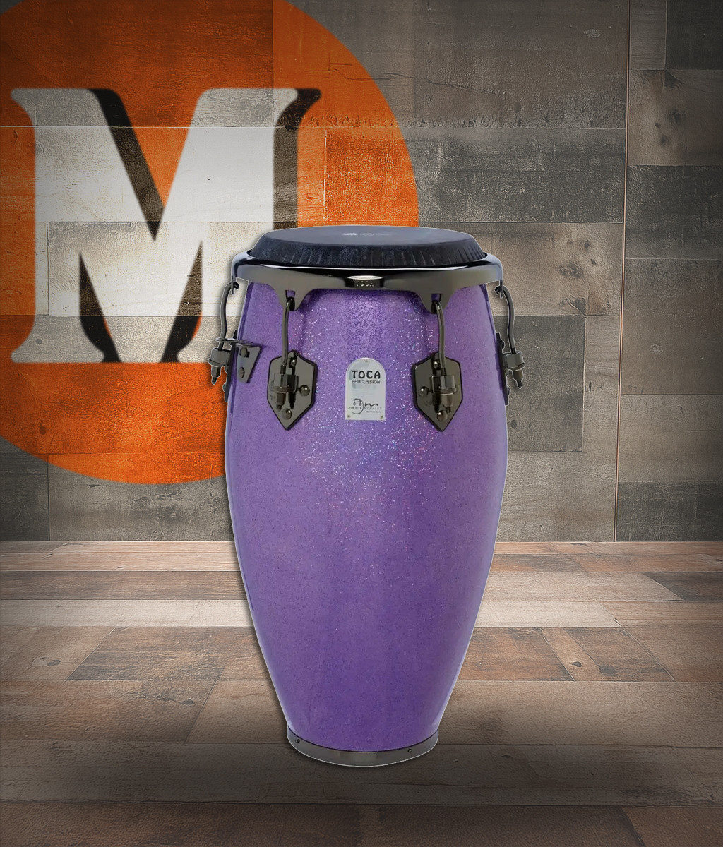 Toca Jimmie Morales Signature Tumba, Purple Sparkle (5112-1/2FPS) | Musician Madness
