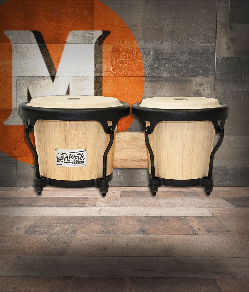 Toca Player's Series Wood Bongos - Small Natural (2400N)