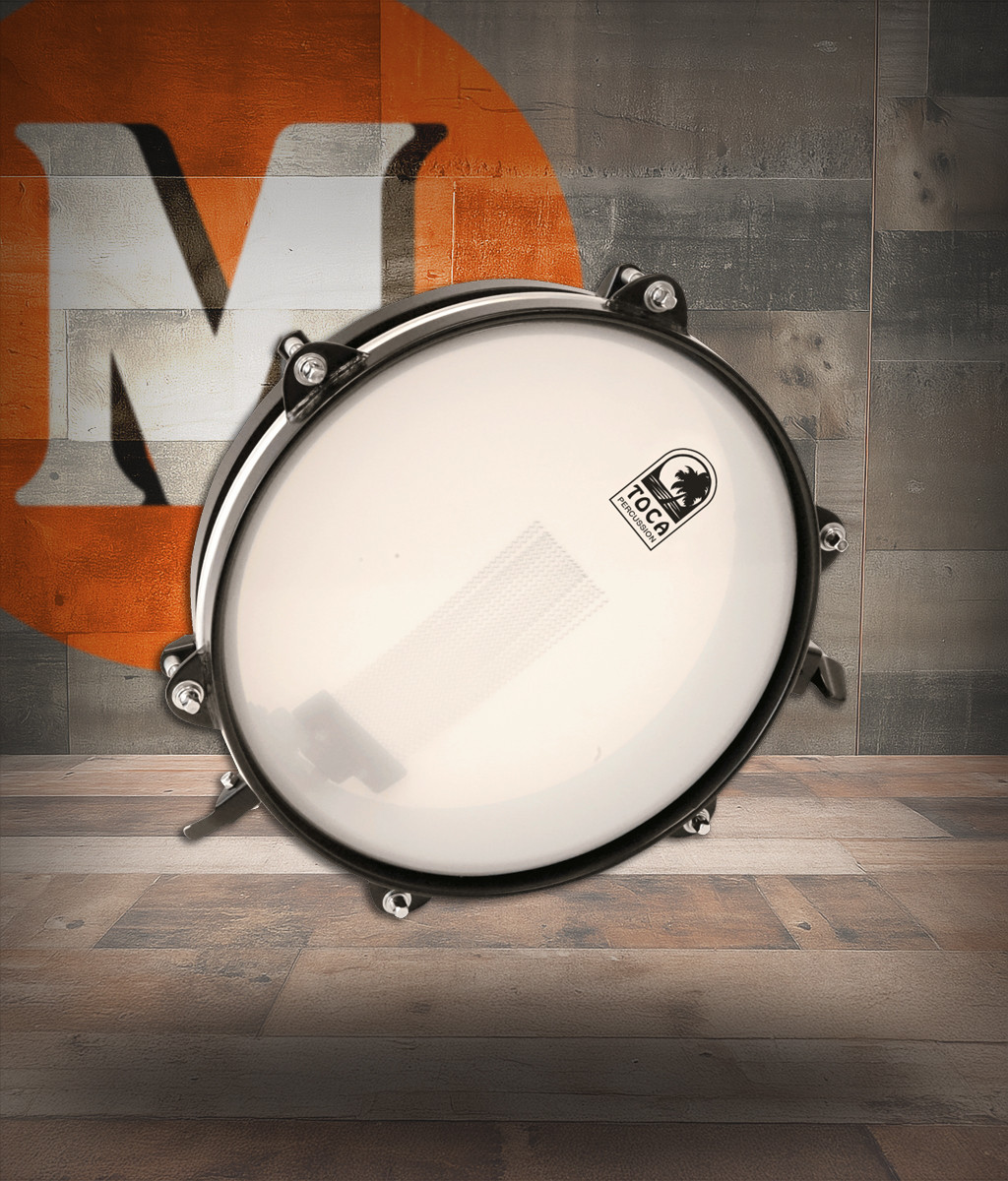 Toca 10" Auxiliary Snare Drum with Mount (TAUX10-SN) | Musician Madness
