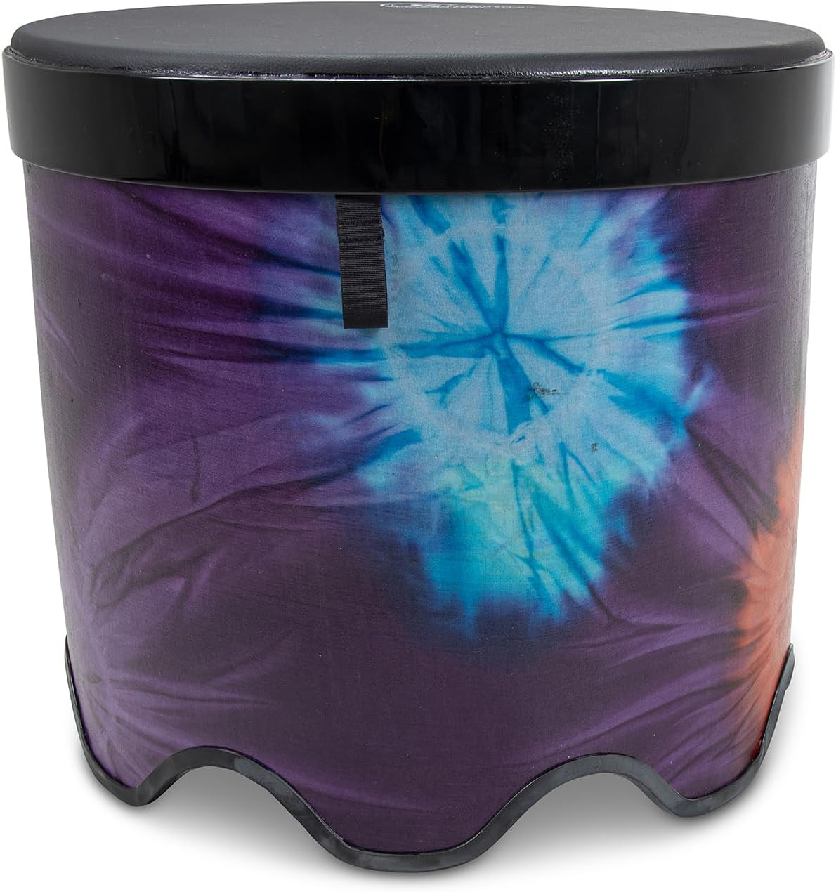 Toca Sympatico Gathering Drum, 16" Tall x 18" Diameter, Pretuned Synthetic Leather Head - Woodstock Purple (TSSGD-18WPT-SLP) | Musician Madness