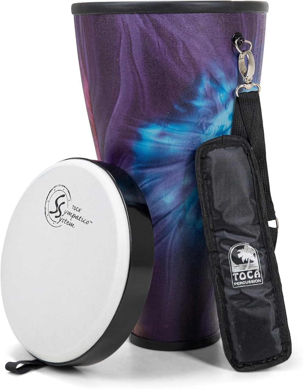 Toca Sympatico 10" Nesting Ashiko - Woodstock Purple (TSSNA-10WP-FP) | Musician Madness