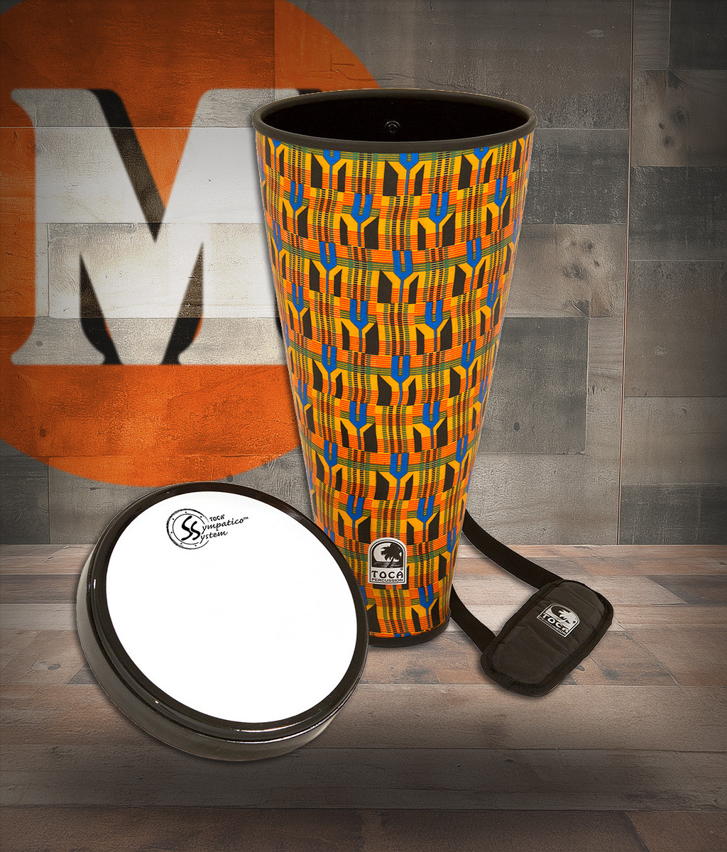 Toca Sympatico 12" Nesting Ashiko - Kente Cloth (TSSNA-12K-FP)