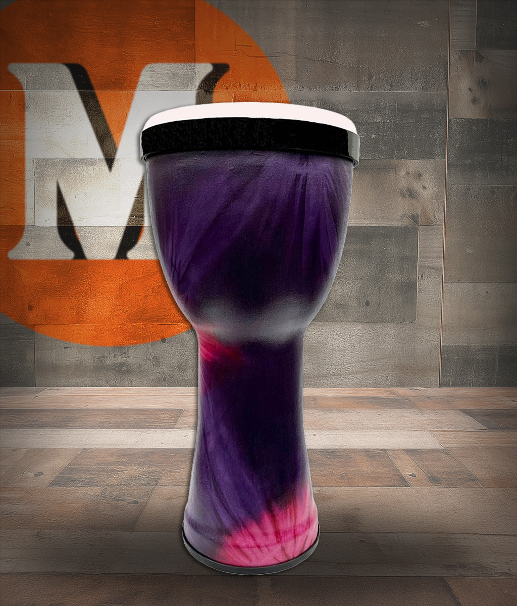 Toca Sympatico Nesting 10" Djembe, Pretuned Fiber - Woodstock Purple (TSSND-10WP-FP) | Musician Madness