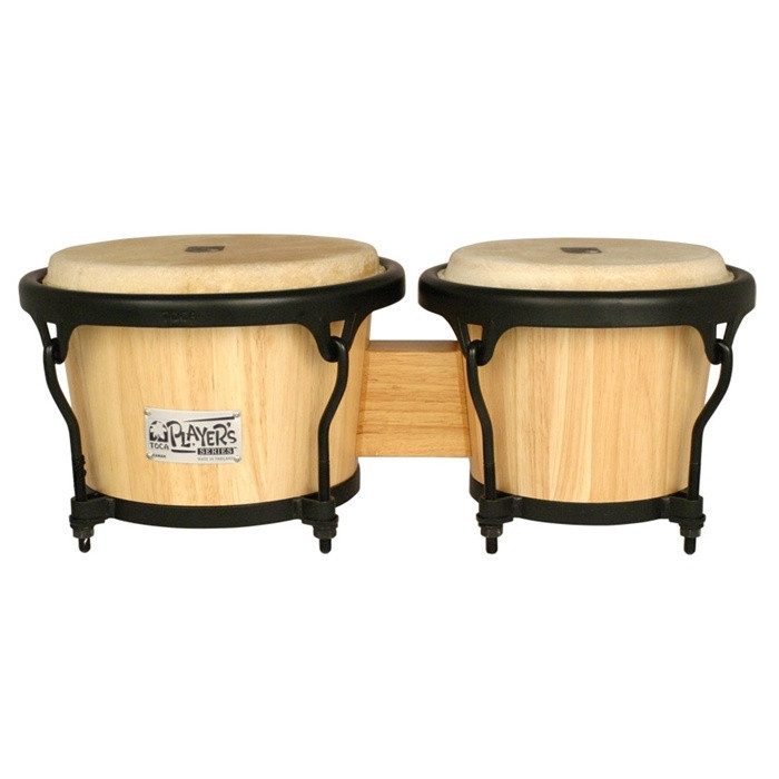 Toca Player's Series Wood Bongos - Large Natural (2600N) | Musician Madness
