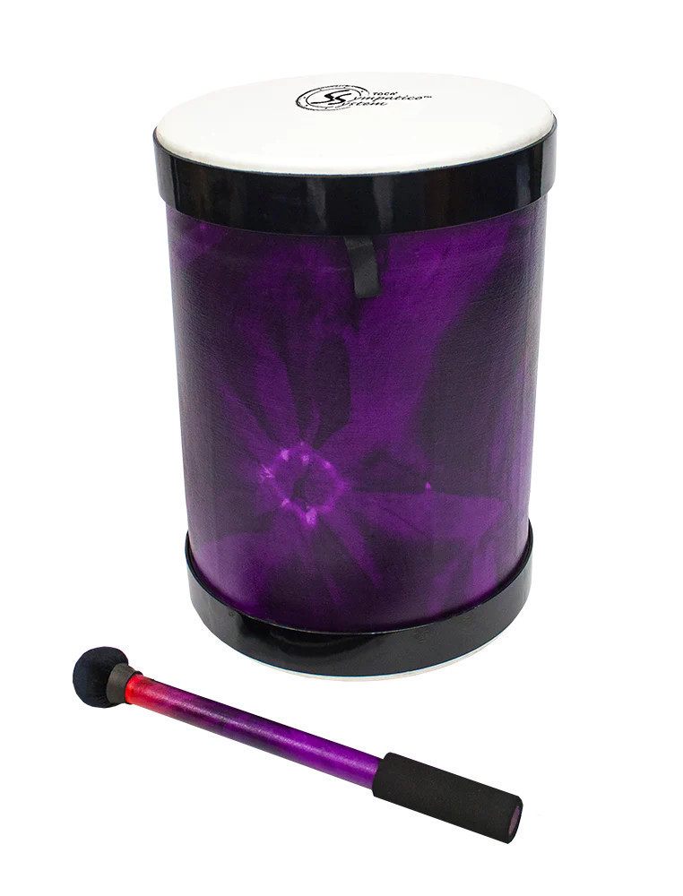 Toca Sympatico Nesting 12" Djun-Djun, Pretuned Fiber with Dot - Woodstock Purple (TSSNDD-12WP-FDP) | Musician Madness